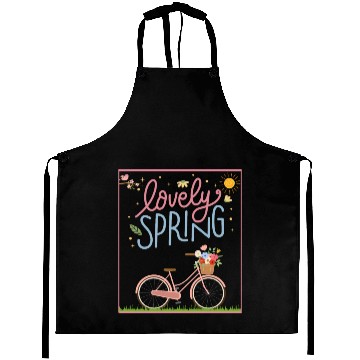 Discover It's Spring, Spring, Easter, Flower, Hello Spring Aprons