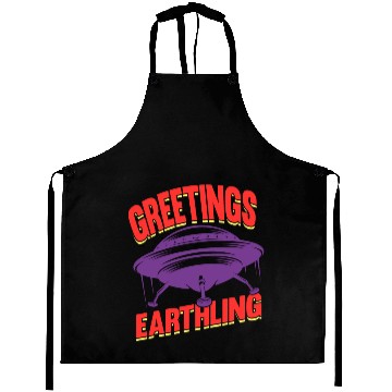 Discover Alien, Aliens, UFO, UAP, Space Unknown Flight Aprons