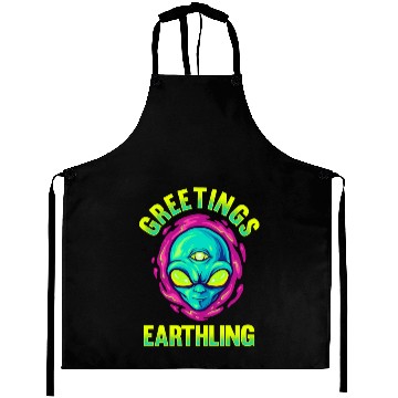 Discover Alien, Aliens, UFO, UAP, Space Unknown Flight Aprons