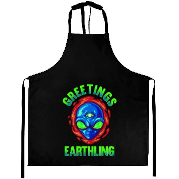 Discover Alien, Aliens, UFO, UAP, Space Unknown Flight Aprons