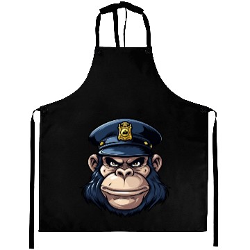 Discover Monkey policeman Aprons