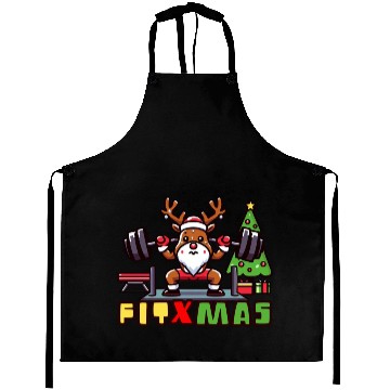 Discover fit xmass, funny christmas reindeer Aprons
