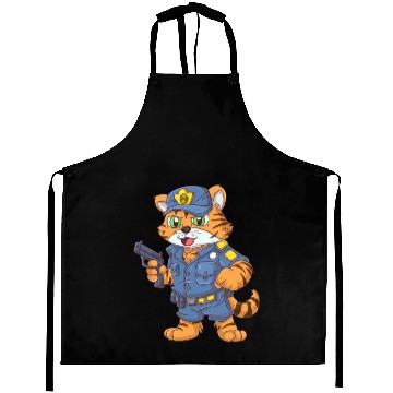 Discover Tiger policeman Aprons