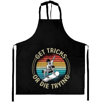 Discover Get Tricks Or Die Trying Skateboarding Skater Skat Aprons