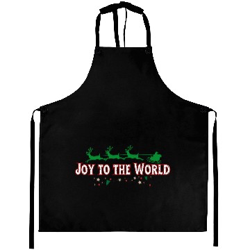 Discover Joy to the World Aprons