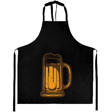 Discover Cold Beer Mug Aprons