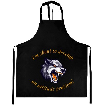 Discover I'm about to develop an attitude problem! Aprons