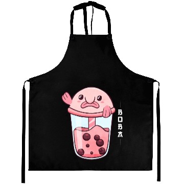 Discover Blobfish Bubble Milk Tea Aprons
