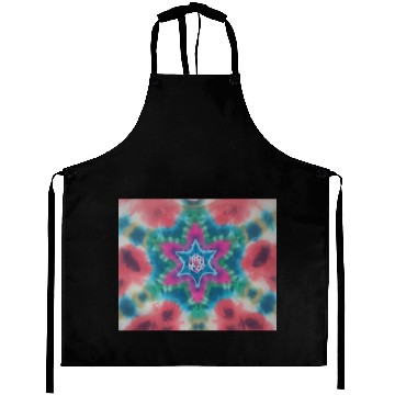 Discover Pink Starburst Aprons