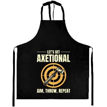 Discover Axetional Axe Throwing Bullseye Aim Throw Repeat Aprons