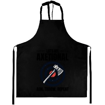 Discover Axetional Axe Throwing Bullseye Aim Throw Repeat Aprons