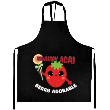 Discover Strawberry Acai Berry Adorable Cute Aprons