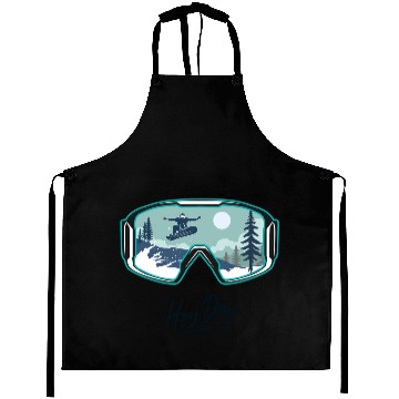 Discover Snowboarding Style logo. By "Hey Day" Aprons