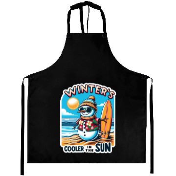 Discover Sunny Winter Aprons