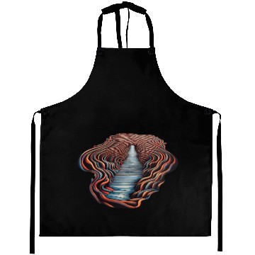 Discover World of 3D Optical Illusions" Aprons