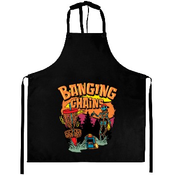 Discover Banging Chains Skeleton With Golf Discs For Men Aprons