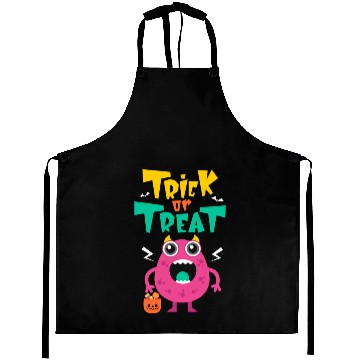 Discover Monster Trick Or Treat Aprons