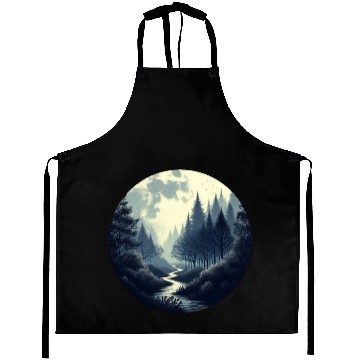 Discover Enchanted Forest - Great Christmas Gift! Aprons