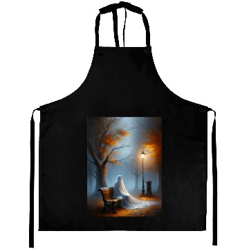 Discover Loneliness in Autumn Mist Aprons