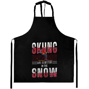 Discover Skiers Snowboard Ski Area Aprons