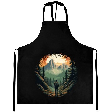 Discover Forest nature trekking adventure Aprons