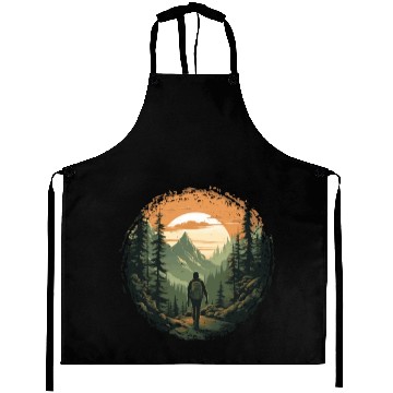 Discover Forest nature trekking adventure Aprons