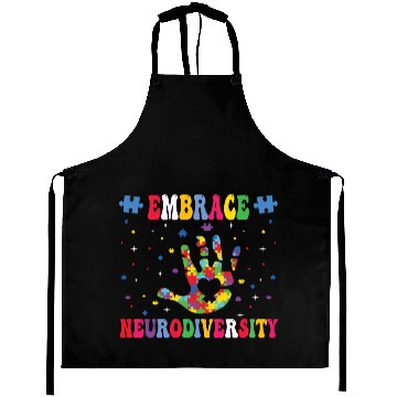 Discover embrace neurodiversity - Embrace ADHD Autism ASD. Aprons