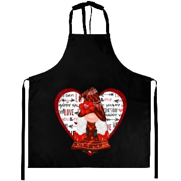 Discover Gnomes Valentine Aprons