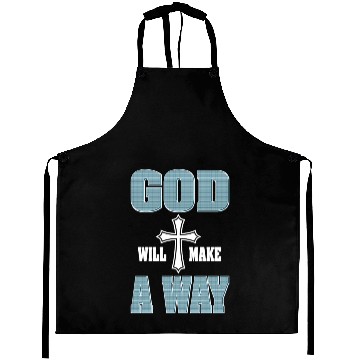 Discover Jesus Will Make a Way Love Jesus Christian Aprons