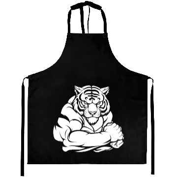Discover Workout Gym Tiger Aprons