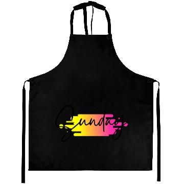 Discover Sunday Vibe Design Aprons