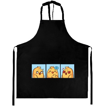 Discover cute baby Little chick reactions Aprons