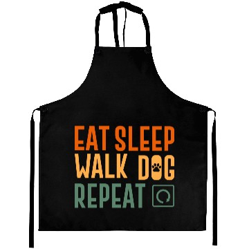 Discover eat sleep walk repeat walking hobby Aprons