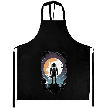 Discover astronauts enter the space dimension Aprons
