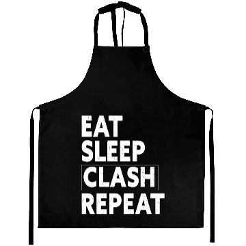 Discover Eat Sleep Clash Repeat Aprons Gift For Royale Gamer