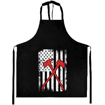 Discover US Patriotic Firefighter Aprons