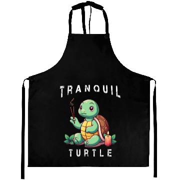 Discover Chilled Turtle Relaxed Turtles Aprons