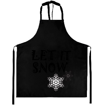 Discover let it snow on Aprons
