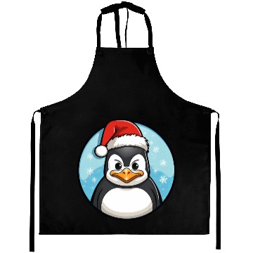 Discover Penguin Christmas Aprons