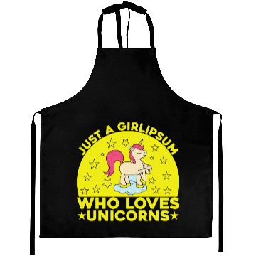 Discover unicorns Aprons design