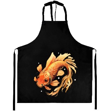 Discover Koi Fish Japanese Carp Pond Aprons
