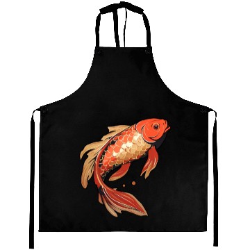 Discover Koi Fish Japanese Carp Pond Aprons