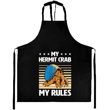 Discover Sea Creature Seafood Shells Hermit Crab Lover Aprons