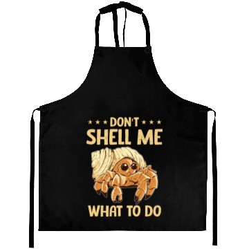 Discover Sea Creature Seafood Shells Hermit Crab Lover Aprons