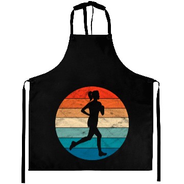 Discover Woman Running Aprons