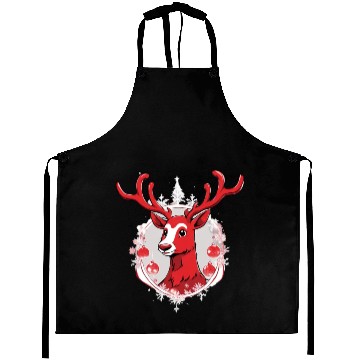 Discover Rudolf Reindeer Aprons