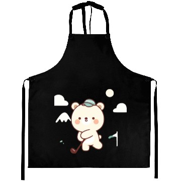 Discover Golfing bears Aprons