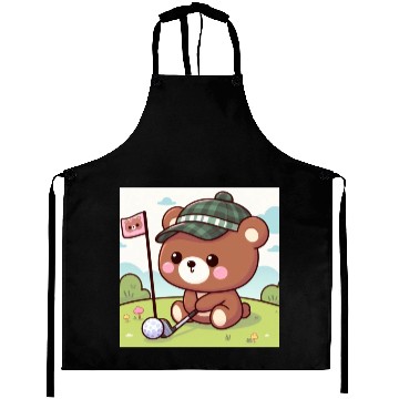 Discover Golfing bears Aprons