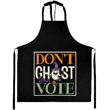 Discover Don't Ghost Your Vote Spooky Halloween Voting Aprons