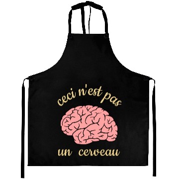Discover Ceci Nest Pas Un Cerveau Art Teacher Brain Aprons